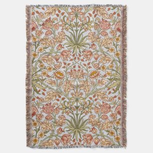 Cobertor Arte Botânica Floral de Jacinto de William Morris