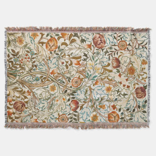 Cobertor Arte Floral Vintage de Acanto de William Morris