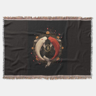 Cobertor Arte Japonês Zen Feng Shui