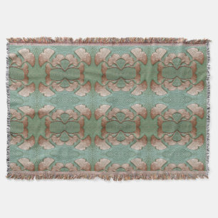 Cobertor Artesanato Gingko Throw Blanket