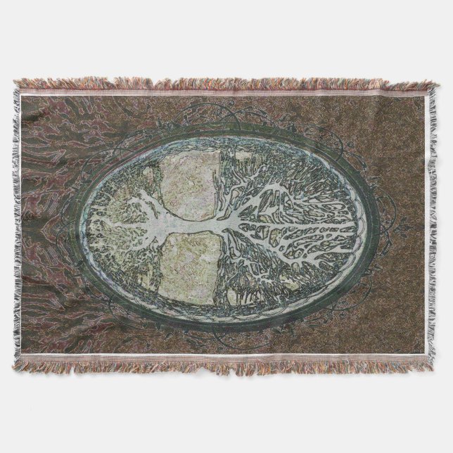 Cobertor Árvore de vida (Frente)