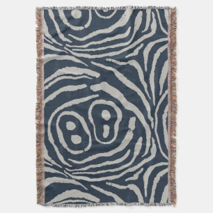 Cobertor Asas de Cinza azul-virada de Eco Ink