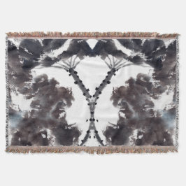 Cobertor Asiatische Kunst mit Lotusblätter Motiv