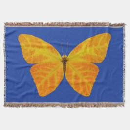 Cobertor Aspen Leaf Butterfly 3