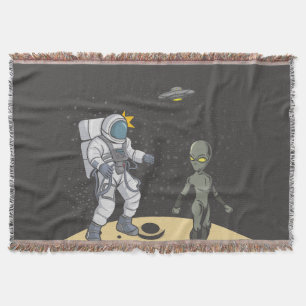 Cobertor Astronauta e alienígena