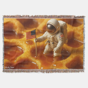 Cobertor Astronauta Fantasy Cute Sobre Maple