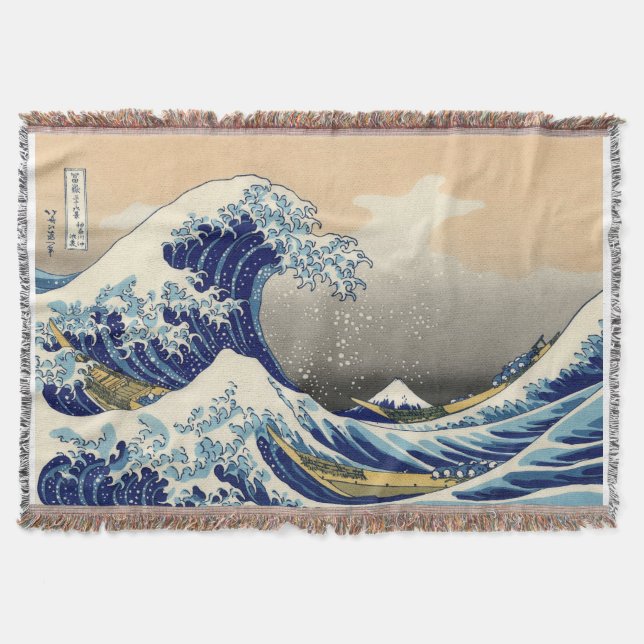 Cobertor Aumente A Onda De Excelente De Kanagawa (Frente)