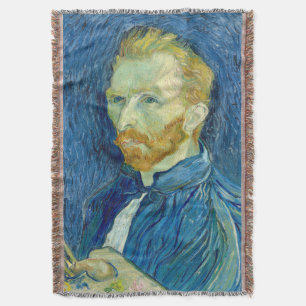 Cobertor Autorretrato de Vincent Van Gogh 1889