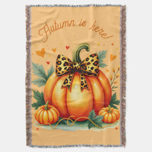 Cobertor Autumn Pumpkin