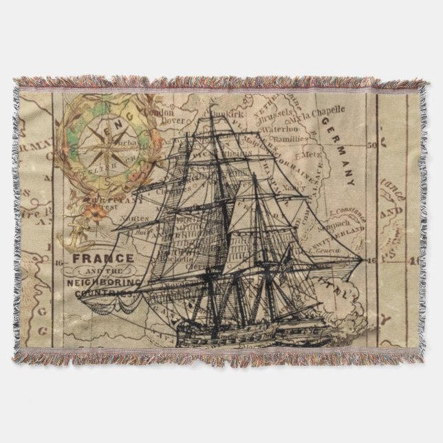 Cobertor Aventura mapeada (Frente)