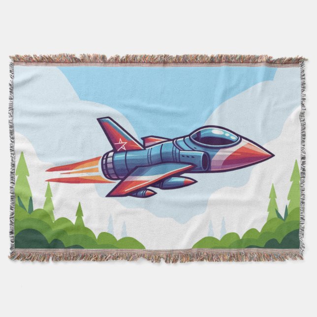Cobertor avião/avião de combate (Frente)