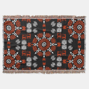 Cobertor Aztec Art Home Decor Mexicano