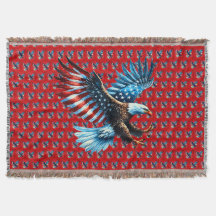 Azul Branco Vermelho Patriótico Americano