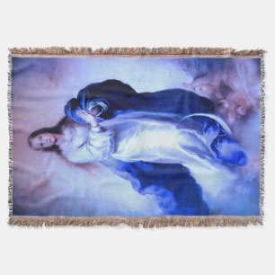 Cobertor Azul de Conceito Imaculado