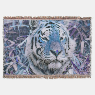 Cobertor Azul Tigre