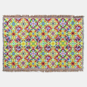 Cobertor Azulejos do Mediterrâneo, Azulejos de Tinta Álcool