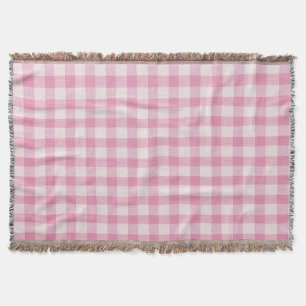 Cobertor Baby Pink Gingham