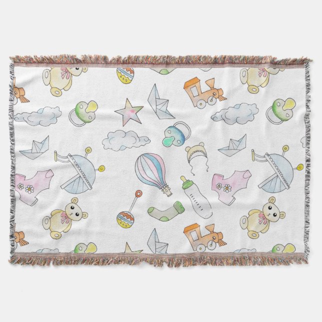 Cobertor Baby Trinkets (Frente)