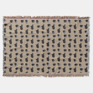 Cobertor Badger Frenzy Throw Blanket (bege)