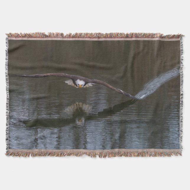 Cobertor Bald Eagle em Voo (Frente)