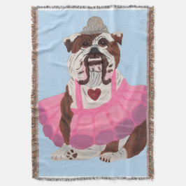 Cobertor Ballerina Bulldog