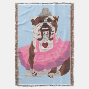 Cobertor Ballerina Bulldog