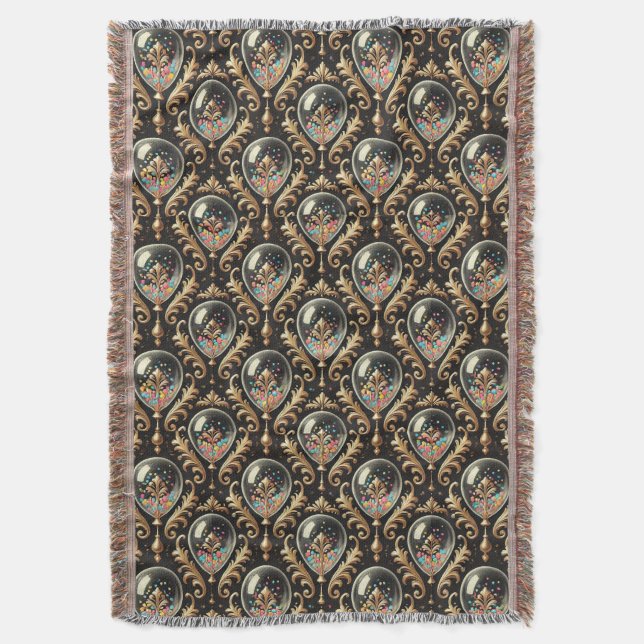 Cobertor Balões Elegantes (Frente Vertical)