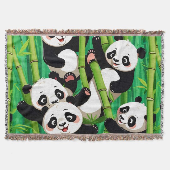 Cobertor Bamboo Panda (Frente)