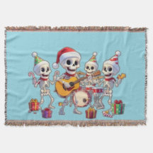 Banda Divertida de Esqueleto Natal e Ano Novo – Ca