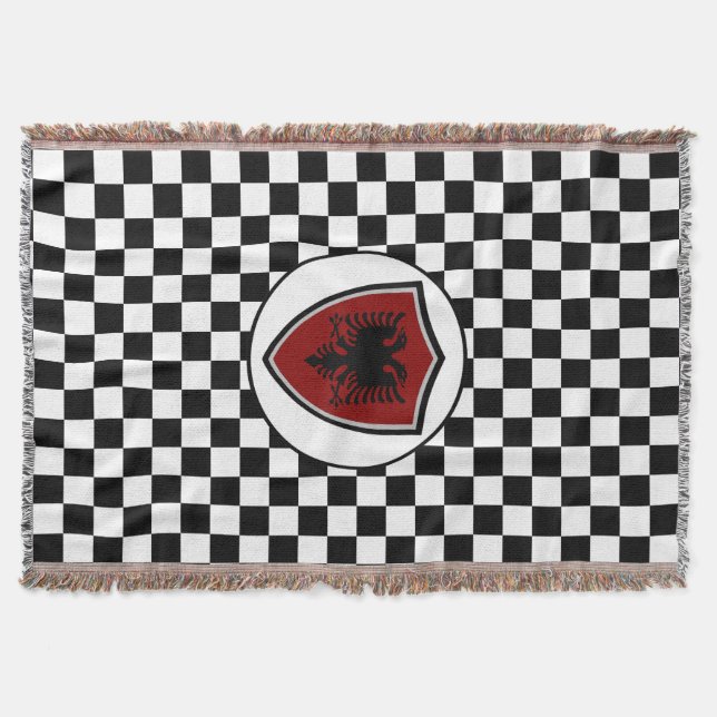 Cobertor Bandeira albanesa (Frente)