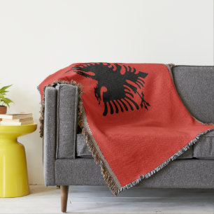 Cobertor Bandeira albanesa