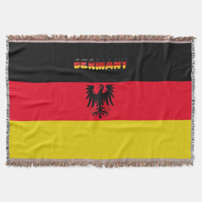 Cobertor Bandeira alemão (Frente)