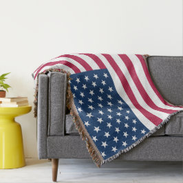 Cobertor bandeira americana