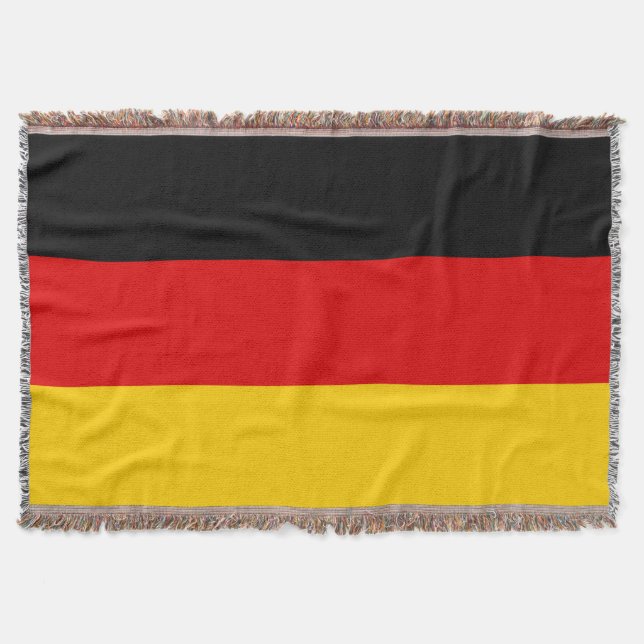 Cobertor Bandeira da Alemanha - Alemanha (Frente)