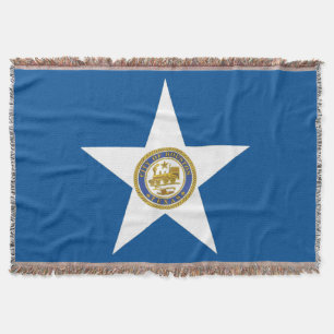 Cobertor Bandeira da cidade de Houston