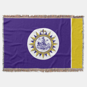 Cobertor Bandeira da cidade de Nashville