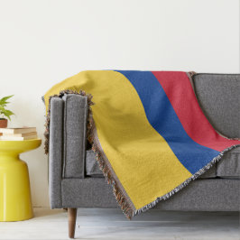 Cobertor bandeira da Colômbia