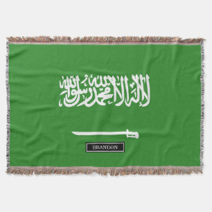 Cobertor Bandeira de Arábia Saudita