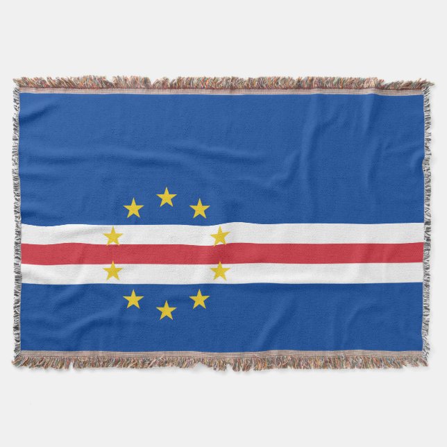 Cobertor Bandeira de Cabo Verde (Frente)