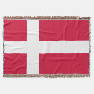 Cobertor Bandeira de Dinamarca ou do pano dinamarquês
