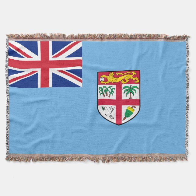 Cobertor bandeira de Fiji (Frente)