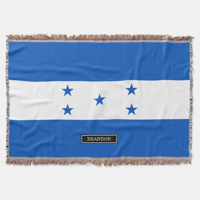 Cobertor Bandeira de Honduras (Frente)