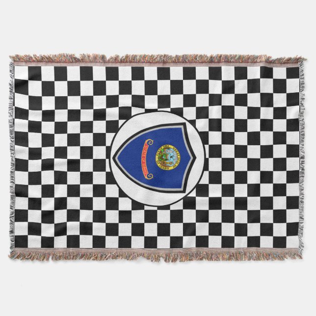 Cobertor bandeira de Idaho (Frente)