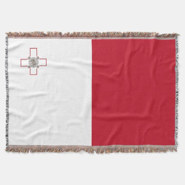 Cobertor Bandeira de Malta (Frente)