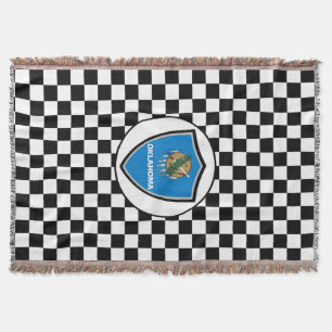 Cobertor bandeira de Oklahoma