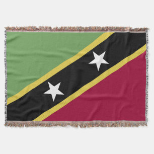 Cobertor bandeira de São Cristóvão e Nevis