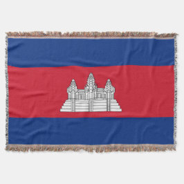 Cobertor Bandeira do Camboja