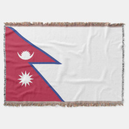 Cobertor Bandeira do Nepal