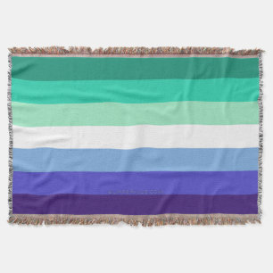 Cobertor Bandeira do Orgulho Gay Trans-Inclusivo de Slipper