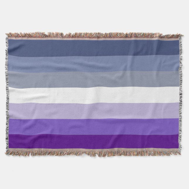 Cobertor Bandeira do Orgulho Lésbico Masculino (Frente)
